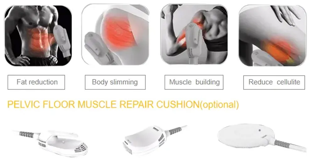 portable hiemt emsculpting muscle building machine