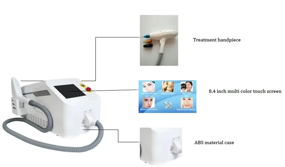q switched nd yag laser device