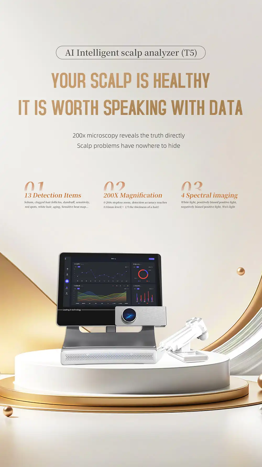 ai intelligent image 3d scalp analyzer