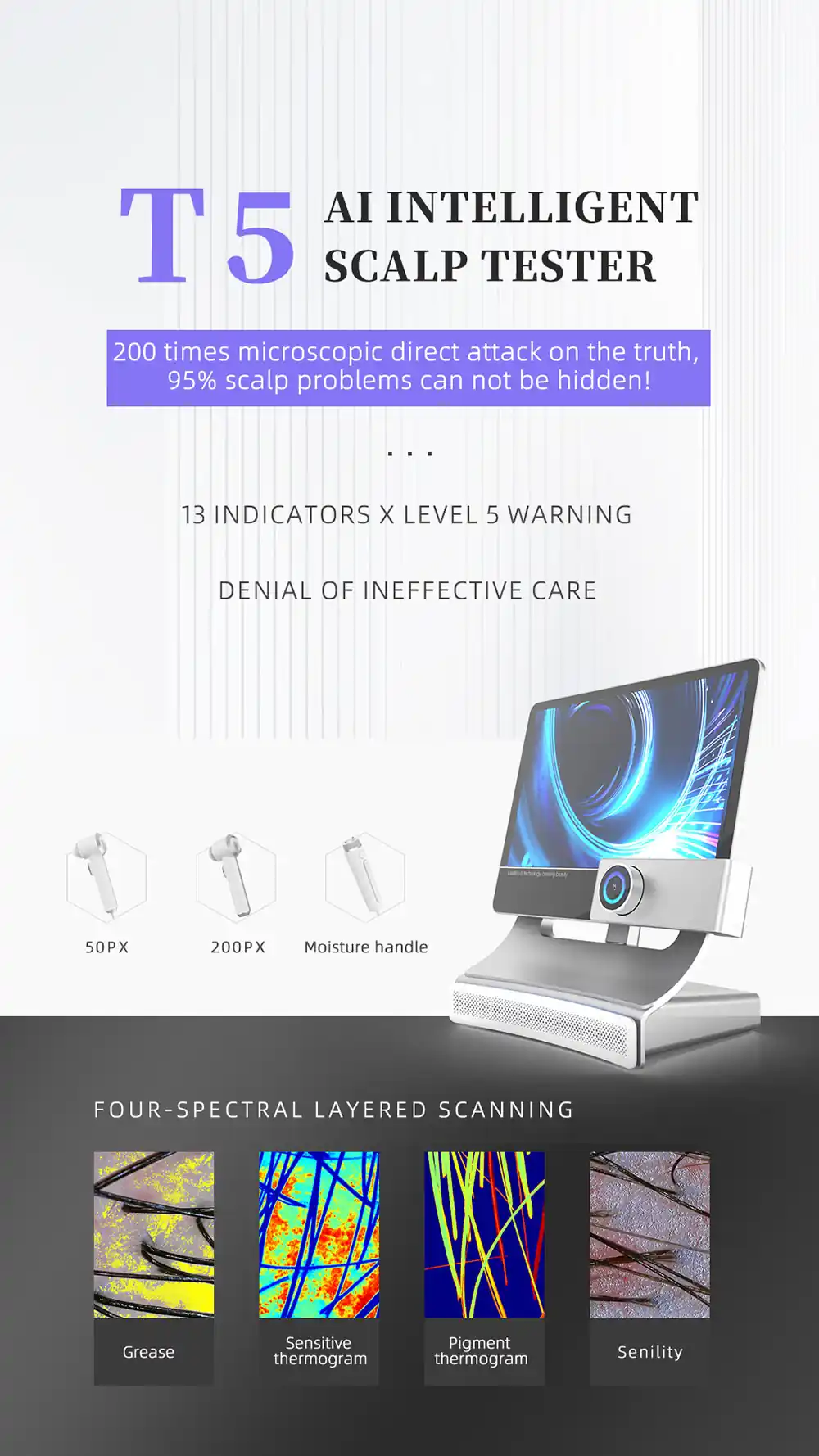 ai intelligent image 3d scalp analyzer