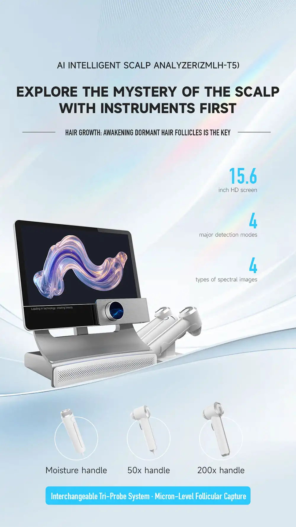ai intelligent image 3d scalp analyzer