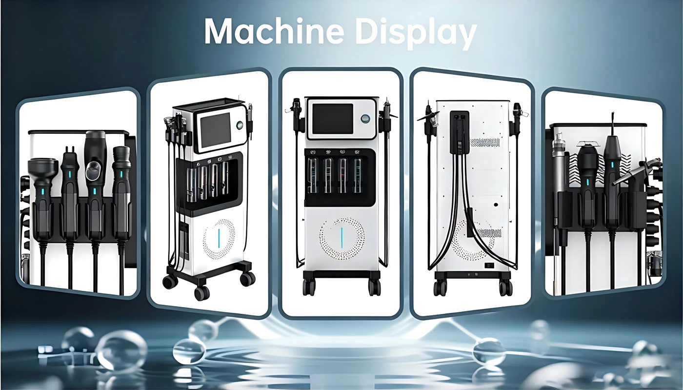 ultra 10 in 1 facial microdermabrasion machine with water oxygen & super bubble