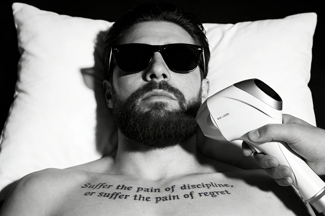 755 808 1064 triple wavelength diode laser hair removal male beard treatment homilaser