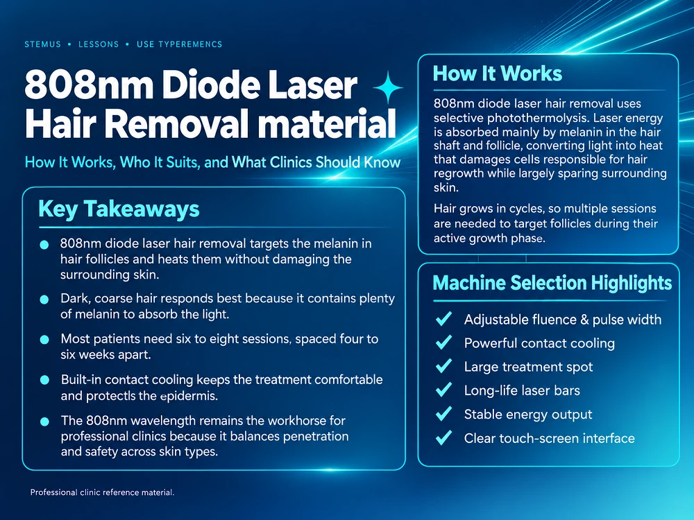 808nm diode laser hair removal guide